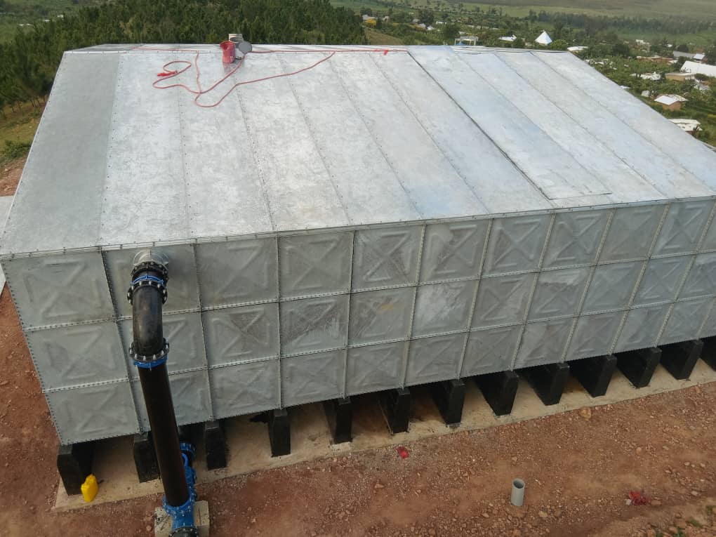 Zenith Steel fabricator at work in manufacturing plant in Kenya