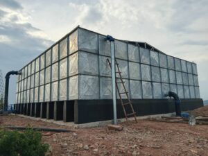 Structural steel frame component fabricated by Zenith Steel