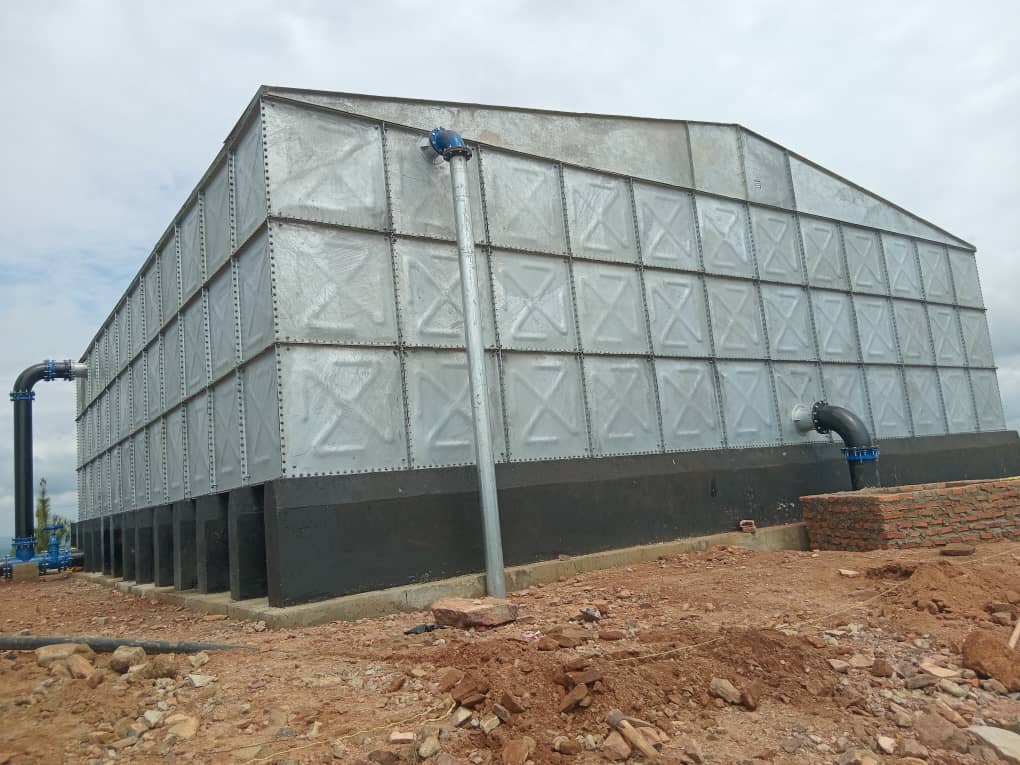 Steel fabrication detail at Zenith Steel manufacturing plant