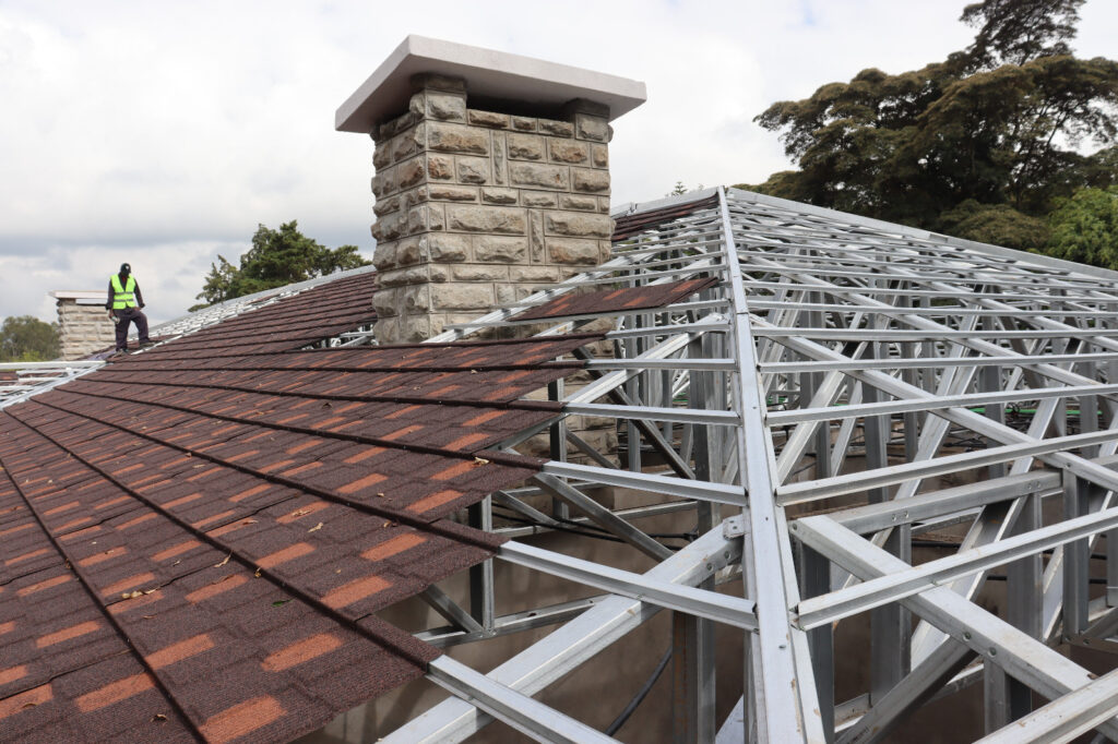 Light gauge steel frames installation by Zenith Steel team