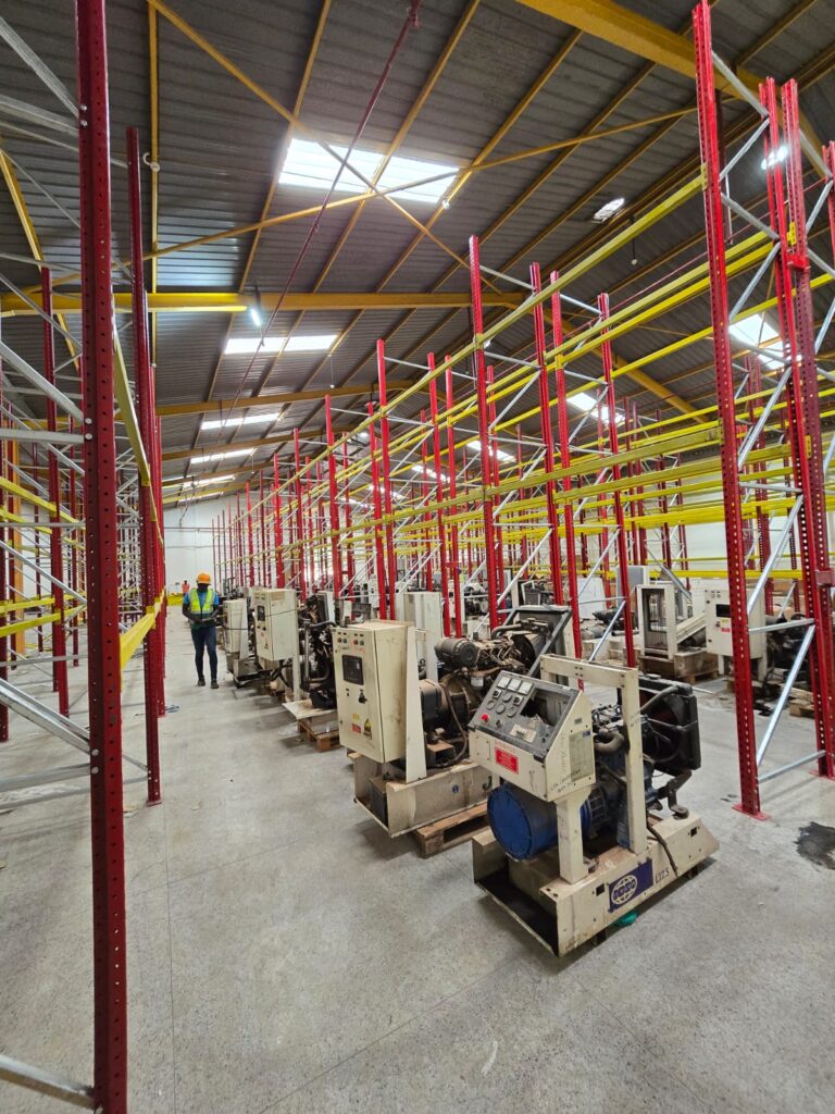 worker inside steel factory at Zenith steel